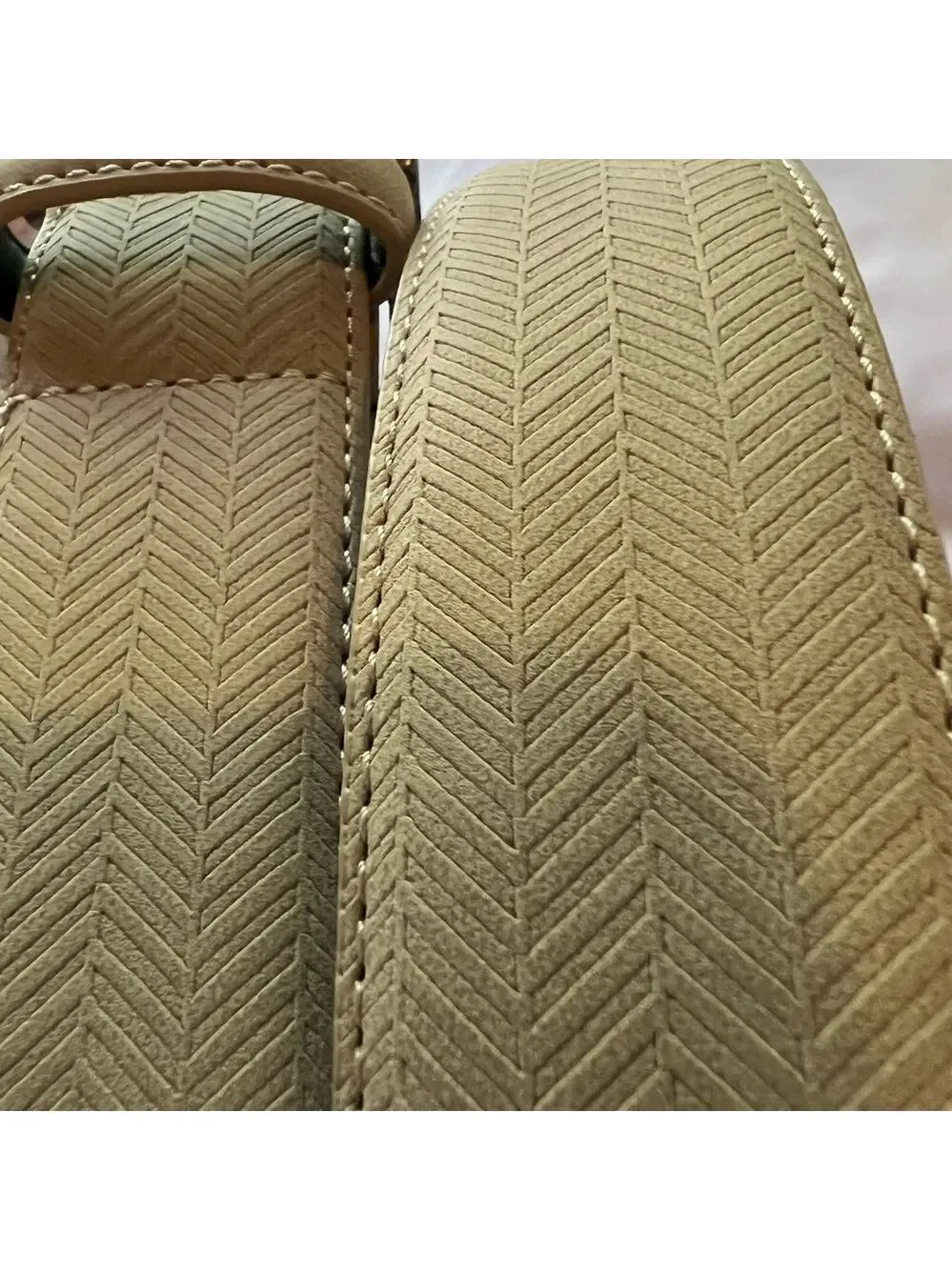 Alfani Belt Size Large 38-40 NWT BEIGE